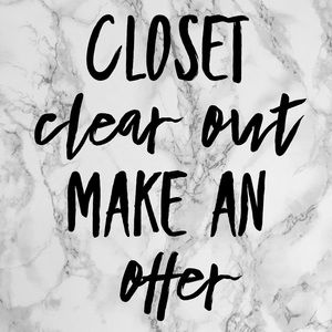 💕❤️Clear out !!!!!!!!! Make an offer!!!!! 💕❤️